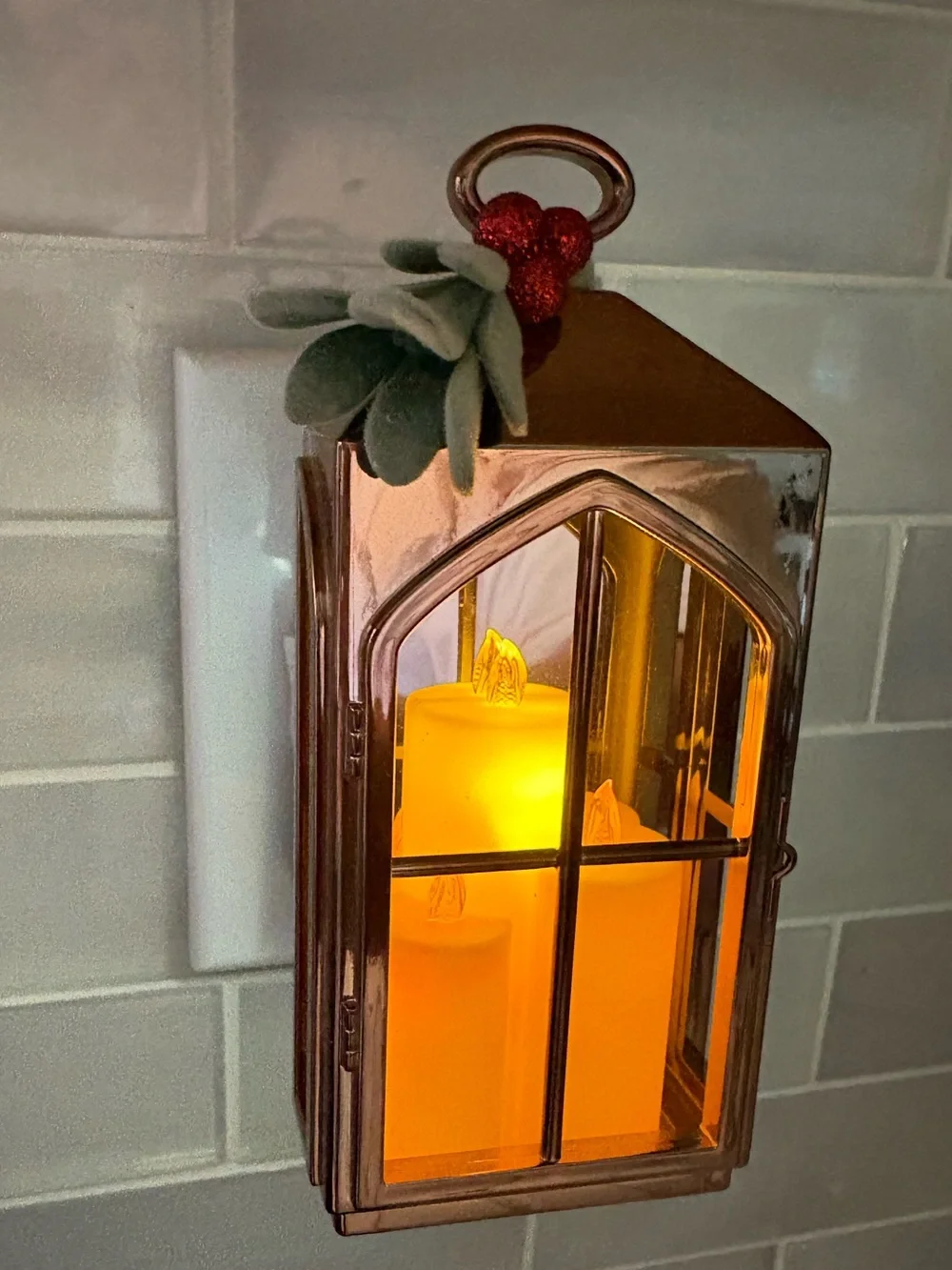 Bath & Body Works Holiday Pillar Candle Lantern Night Light Wallflower Plug NEW